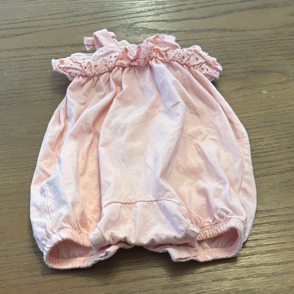 Charming Pink Ruffle Diaper Cover - Picture 3 of 3